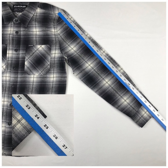 NWT Dakine Mens Franklin Flannel Shirt Size Small - Picture 11 of 13